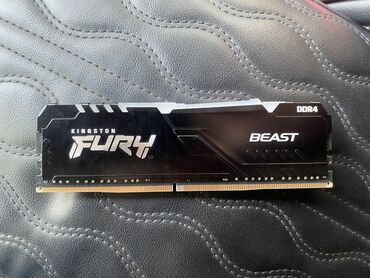 оперативная память для серверов ddr4 sdram: Оперативдик эс-тутум, Колдонулган, Kingston Fury, 8 ГБ, DDR4, 3200 МГц, ПК үчүн
