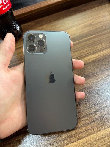 apple iphone 14 qiymeti: IPhone 12 Pro, 128 GB, Graphite, Simsiz şarj, Face ID, Sənədlərlə