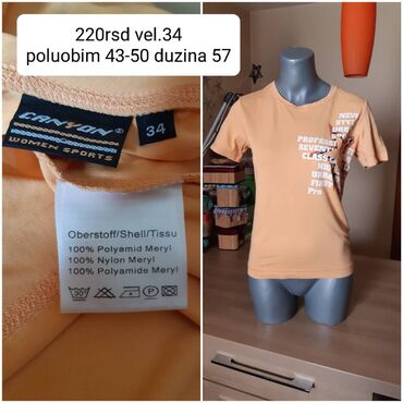 Majice kratkih rukava: M (EU 38), Pamuk, bоја - Šareno — 3