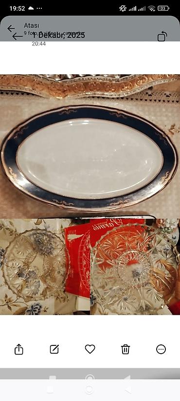 Vazalar: Az işlənmiş soba böyük tava bir ədədi yaxşı işləkdir qapağı var amma — 20