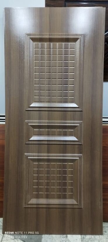 Giriş qapıları: Mənzil üçün Yeni Giriş qapısı 90x205 sm Zəmanətsiz, Ödənişli quraşdırma, Ödənişli çatdırılma — 48