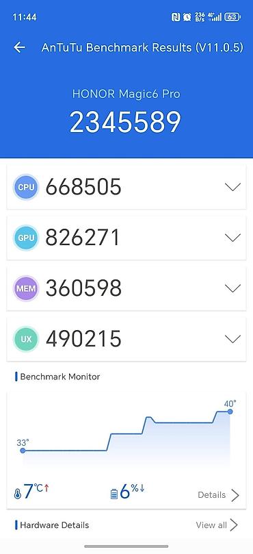 redmagic nova: Honor Magic 6 Pro, Б/у, 256 ГБ, цвет - Зеленый, 1 SIM, 2 SIM, eSIM — 5