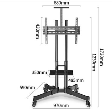 Kronşteynlər: Bütün növ təkərli Televizor stendlərinin satışı və — 10