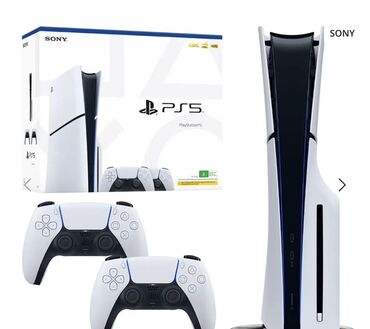 наушники игравые: Игровая консоль Sony PlayStation 5 slim с двумя геймпадами. В