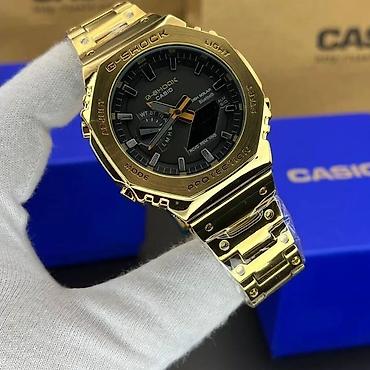 g shock az: Casio G‑SHOCK GA‑2100 seriyası qol saatları - Korpus: səkkizguşəli — 5