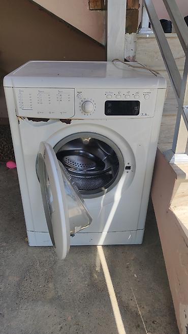 su ilə işləyən ventilyator: Paltaryuyan maşın Indesit, 7 kq, İşlənmiş, Avtomat, Qurutmasız, Kredit yoxdur, Ünvandan götürmə — 1