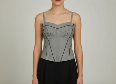 stradivarius top bez ramiączek: John Richmond, Жіноча блуза, розмір L