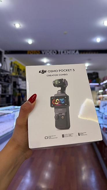 dji pocket 2: DJI Osmo Pocket 3 – Creator Combo Kompakt, əl gimbal kamerasi ilə — 1