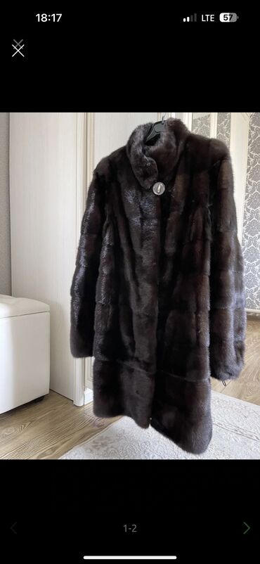 стоимость норковой шубы: Шуба, Норка, По колено, S