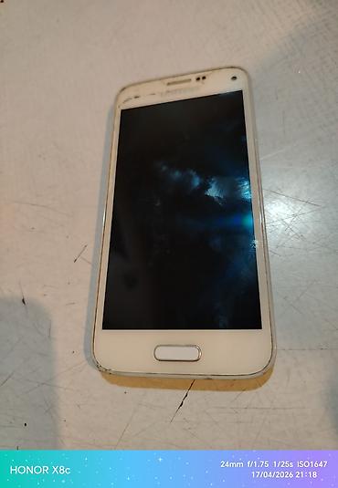 mini soyducu: Samsung Galaxy S5 Mini, 16 GB, rəng - Ağ, İki sim kartlı — 1
