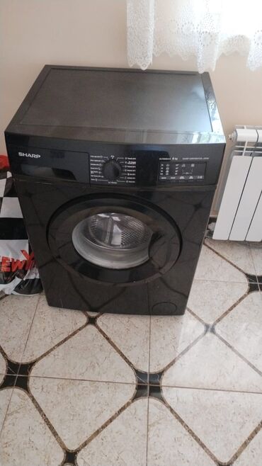 Paltaryuyan maşın Sharp, 5 kq, Yeni, Avtomat, Qurutma var, Kredit yoxdur, Ünvandan götürmə