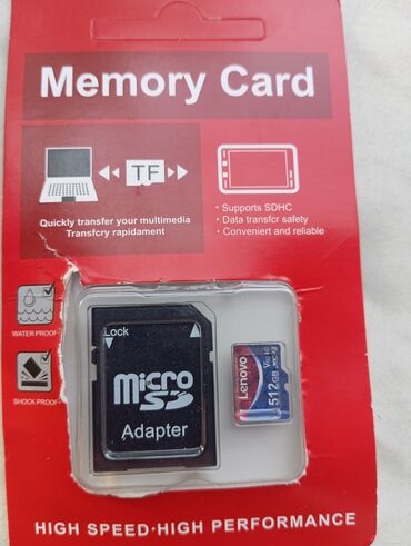 Mobil telefonlar üçün digər aksesuarlar: Micro Kart 512 GB YADDAS SATILIR QIYMET 90 AZN. REYAL ALICIYA ENDIRIM lalafo.az -da Mobil telefonlar üçün digər aksesuarlar: Micro Kart 512 GB YADDAS SATILIR QIYMET 90 AZN. REYAL ALICIYA ENDIRIM