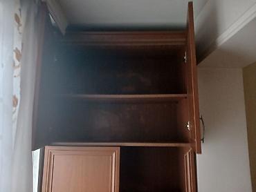 Ev üçün mebel: Künc tipli 2 hissəli qapalı şkaf dəsti - Material: ağac teksturalı — 6