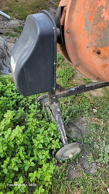 Beton qarışdıranlar: Elektrik betonqarışdıran (beton mikseri) - Portağal rəngli polad — 9