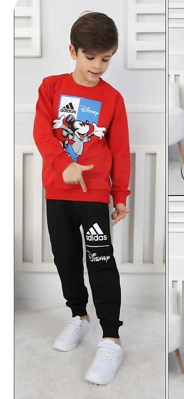 uniqlo majice: Komplet za decake mickey mouse adidas velicine 3/4 i 4/5 — 1
