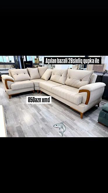 açılıb yığılan divan: Künc divan, Yeni, Açılan, Bazalı — 1