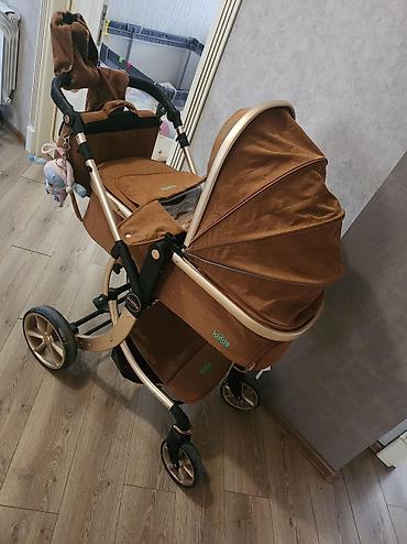 Uşaq arabaları: Meryem Kalyaska 120 azn. Bütün aksesuarları var heçbir deffektı — 4