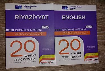 Testlər: Riyaziyyat Testlər 11-ci sinif, DİM, 1-ci hissə, 2024 il — 1