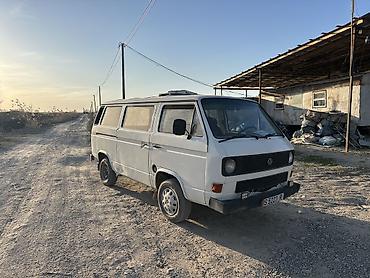 винтажные машины: Volkswagen Transporter: 1988 г., 1.6 л, Механика, Дизель, Фургон — 2