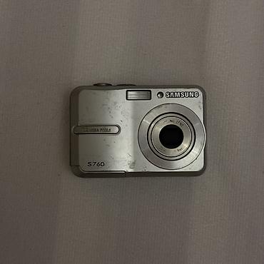 manqal balaca: Samsung S760 rəqəmsal fotoaparat Vəziyyəti haqqında: Korpusunda — 1