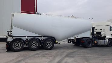 smet: Sement, kül və digər toz halında yüklərin daşınması üçün silos — 2