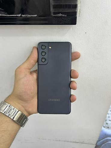 Samsung Galaxy S21, 128 GB, rəng - Boz, Simsiz şarj