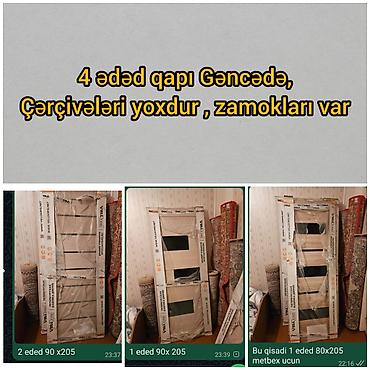 seif qapi: Ümumi: 2 ədəd qapı, Gəncədə gülüstandadlr qiymet tek 1 apiya aiddir — 4