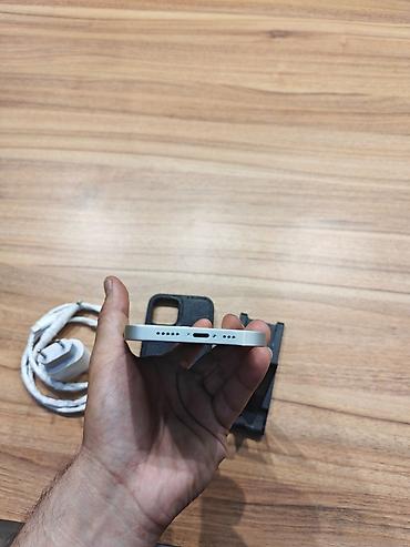 iphone usb: IPhone 12, 64 GB, Ağ, Face ID, Sənədlərlə, Zəmanət — 7