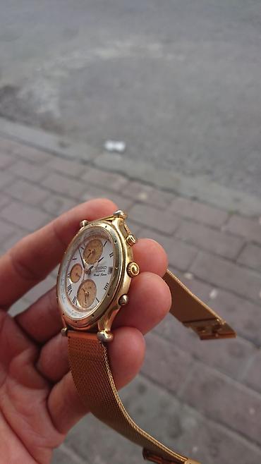 saat michael kors: Seiko Quartz World Timer qol saatı - Model: Seiko 5T52-7A19 (arxa — 6