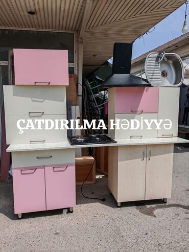 Кровати: *290₼ MƏTBƏX mebeli :-TƏCİLİ SATILIR*‼️ ÖLÇÜ:-2 ÜZƏRİNDƏ VERİLİR:-qaz