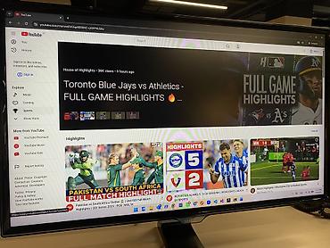 Мониторы: Samsung 27" Full HD İdeal Vəziyyətdə Monitor (LS27E390) Şəxsi — 4