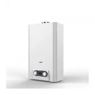 мастер по ремонту квартир: Qazla işləyən divar tipli su qızdırıcısı (geyzer) - Kompakt, minimal