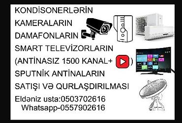 tap az kondisioner: Kondisonerlerin qurasdırılması Santexnik elektrik xidmetlerin — 1