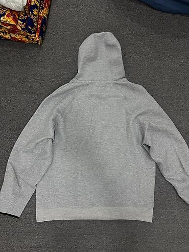 nike tech flece: Мужская толстовка, M, L, Nike, Новый, цвет - Серый, Самовывоз — 4