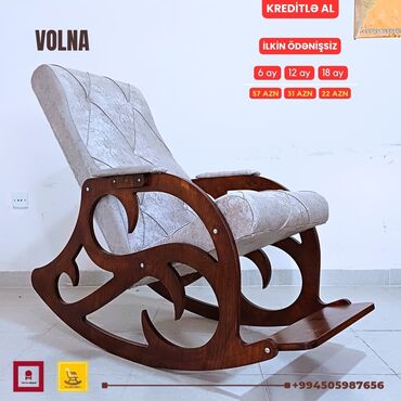 Kreslolar: Yeni, Kreslo-kaçalka, Parça, Kredit var, Şəhərdaxili pulsuz çatdırılma — 7