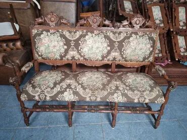 Stilske sofe: Rucni rad duborez odlicno stanje — 2