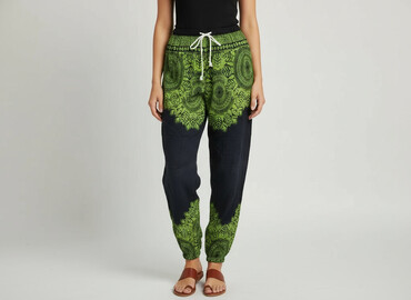 tanie koszulki oversize: Штани жіночі, розмір One size