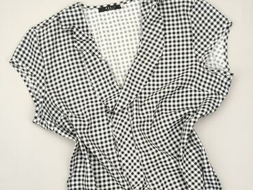 bluzki białe z kolnierzykiem: Blouse, Mohito, M (EU 38), condition - Perfect