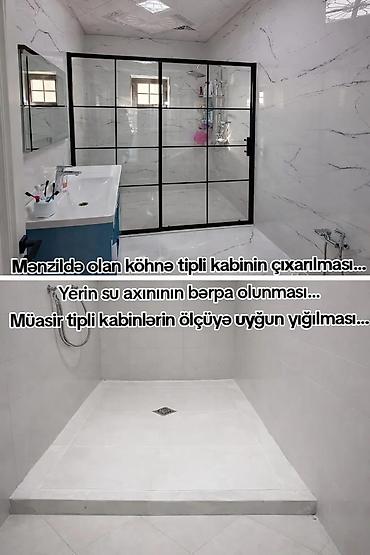 pol yonan usta: Duş kabini sökülməsi və müasir kabin qurulması xidməti - Köhnə tipli — 1