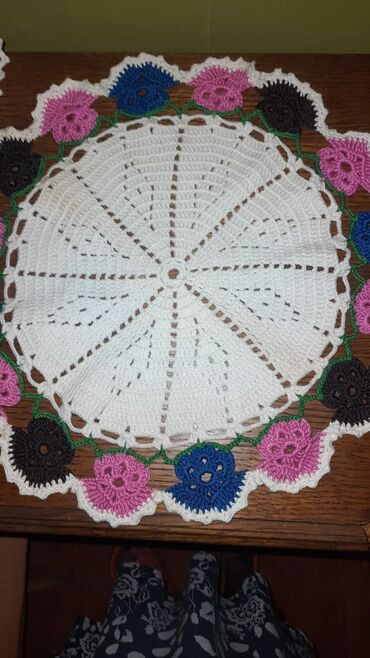 beli cupavi tepih: Doilies, Used, color - White