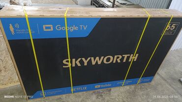 телевизор с wifi: Телевизор LED Skyworth 65Q66G с экраном 65” обладает качественным