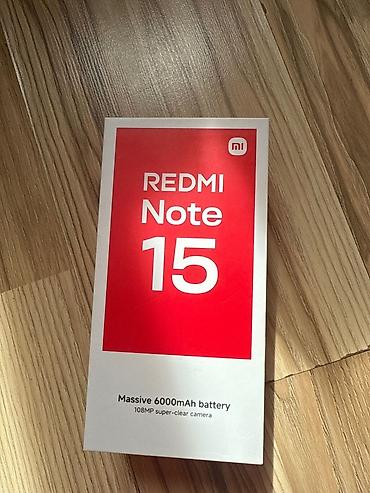 квадрокоптер dji mini 4k: Смартфон Redmi Note 15 Ключевые особенности: - Аккумулятор 6000 мА·ч — 1