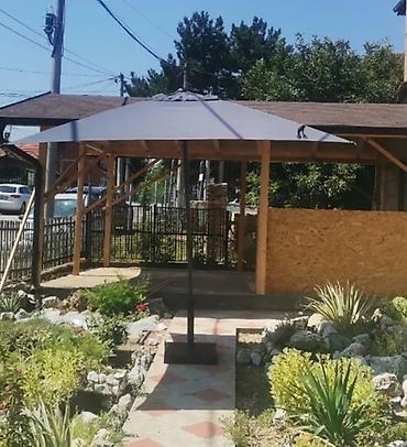 forma ideale bašta: Platneni Suncobran 250x250cm NOVO UV Zastita AKCIJA — 3