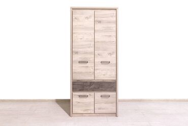 Шифоньеры: Шкаф для одежды 4Д Джаз, Каштан найбори Светлый, Анрэкс (Беларусь) — 3