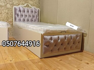 Çarpayılar: Yeni, Təknəfərlik çarpayı, Bazasız, Matras ilə, Siyirməsiz, Azərbaycan — 25