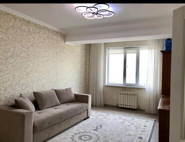 снять квартиру на долгий срок в бишкеке ок: 1 бөлмө, 37 кв. м, Элитка, 10 кабат, Евроремонт