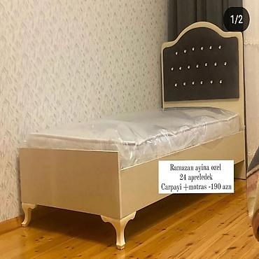 Çarpayılar: *Tek nəfərlik çarpayı* Rəng seçimi var . 📏90/200 sm Matras — 27