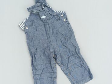 ogrodniczki jeans: Ogrodniczki 1.5-2 lat, 86-92 cm, stan - Dobry