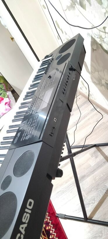 микрофон с колонкой: Синтезатор Casio WK-7600 Идиальном состоянии Почти масло в комплекте