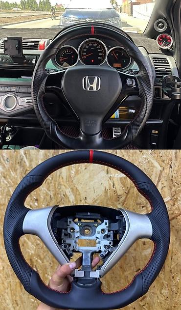 Руль для Honda (оригинальная основа, стилизованный «спорт») -